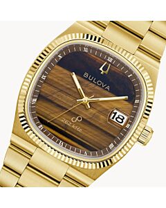 Bulova x Complecto Super Seville Tiger’s Eye Stone Dial Watch 97B230