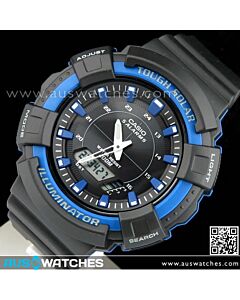 Casio Solar World time 5 Alarms Sport Watch AD-S800WH-2A2V, ADS800WH