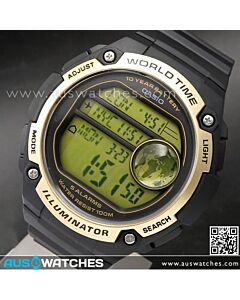 Casio Big Case Size Resin Band 100M Digital Watch AE-3000W-9AV, AE3000W