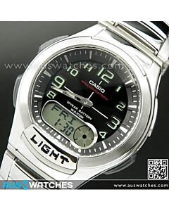 Casio 30 TELEMEMO World Time Alarm Watch AQ-180WD-1BV, AQ180WD