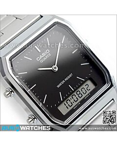 CASIO DIGITAL ANALOG VINTAGE WATCH AQ-230A-1D, AQ230A