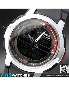Casio Alarm lap Memory Thermometer watch AQF-102W-1BV, AQF102W