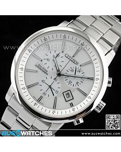 Citizen Eco Drive Chronograph White Men's Watch AT0495-51A