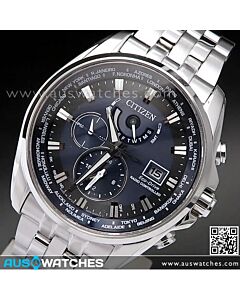 Citizen ECO-DRIVE Sapphire Perpetual Calendar Radio Controlled Sport Watch AT9031-52L