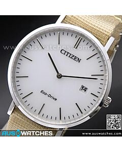 Citizen Eco-Drive Sapphire Nylon Strap Watch AU1080-20A