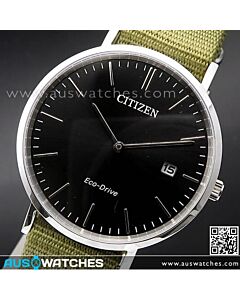 Citizen Eco-Drive Sapphire Nylon Strap Watch AU1080-38E