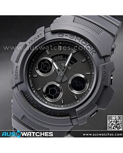 Casio G-Shock Black Out Analog-Digital 200m World Time Sport Watch AW-591BB-1A, AW591BB