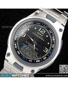 Casio Fishing Gear Watch LED 10 years battery AW-82D-1AV, AW82D