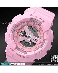 Casio Baby-G Pink Color Analog Digital Sport Watch BA-110-4A1, BA110