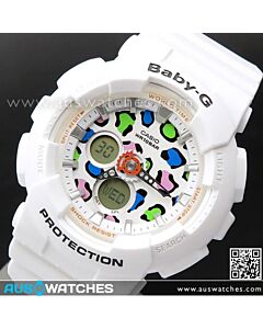 Casio Baby-G Analog Digital 100M World Time Alarm Sport Watch BA-120LP-7A1, BA120LP