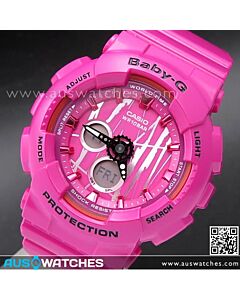 Casio Baby-G Scratch Pattern Analog Digital Sport Watch BA-120SP-4A, BA120SP