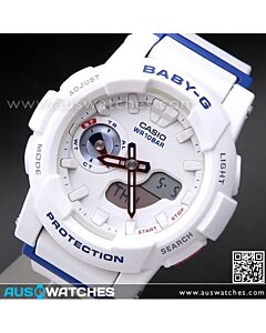 Casio Baby-G Marine Tricolor World Time Sport Watch BGA-185TR-7A, BGA185TR