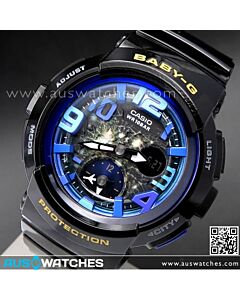 Casio Baby-G Dual Dial World Time 100M Watch BGA-190GL-1B, BGA190GL