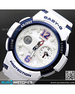 Casio Baby-G World Time 100M Resin Band Sport Watch BGA-210-7B2, BGA210