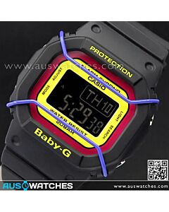 Casio Baby-G Pop Color Face Protector 200M Watch BGD-501-1B, BGD501