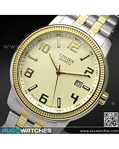 Citizen Quartz Two Tone Mens Watch BI0994-55P