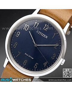 Citizen Eco-Drive Solar Calf Leather Strap Watch BJ6501-10L