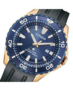 Citizen Promaster Eco-Drive Marine Blue Dial Divers Watch BN0196-01L