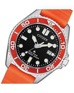 Citizen Promaster Eco-Drive Marine Orange 200m Diver Watch BN0268-01E