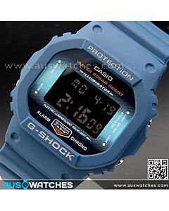 Casio G-Shock Camouflage Reversible Textile Nylon Band Watch DW-5600LU-2, DW5600LU