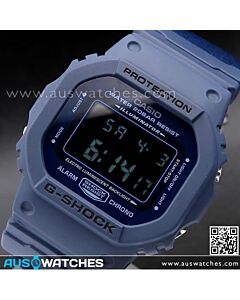 Casio G-Shock Camouflage Reversible Textile Nylon Band Watch DW-5600LU-2, DW5600LU