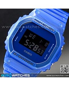 Casio G-Shock Color Skeleton Red Jelly Clear Watch DW-5600SB-2, DW5600SB