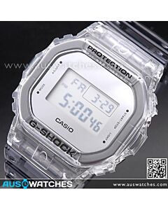 Casio G-Shock semi-transparent Metallic Mirror face Watch DW-5600SK-1, DW5600SK
