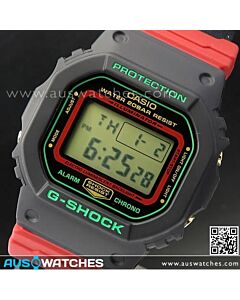 Casio G-Shock Special Colour Editon Cloth Band Watch DW-5600THC-1, DW5600THC