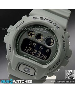 Casio G-Shock Military Green Orange Watch DW-6900LU-3, DW6900LU