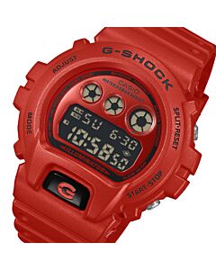 Casio G-Shock Iconic Red Series Bio-Based Red Resin Band Watch DW-6900RRB-4