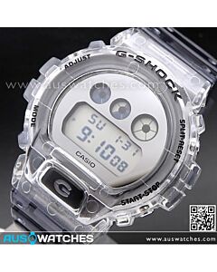 Casio G-Shock Clear Skeleton Silver Dial Watch DW-6900SK-1, DW6900SK