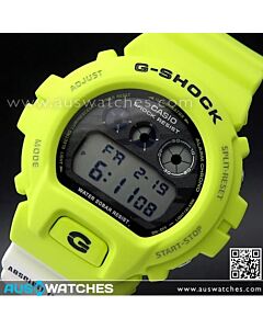 Casio G-Shock Lightning Yellow Special Color Watch DW-6900TGA-9, DW6900TGA