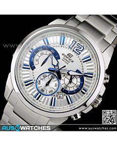 Casio Edifice 3 dials Mens Sport Watch EFR-535D-7A2V, EFR535D