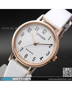 Citizen Eco-Drive Pink Gold Ladies Watch EM0579-14A
