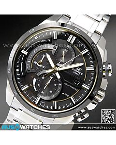 Casio Edifice Chronograph Solar 100M Sport Watch EQS-600DB-1A9, EQS600DB