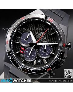 Casio Edifice Carbon Fiber Solar Chronograph Watch EQS-800CPB-1AV, EQS800CPB