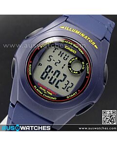 Casio Digital LCD Alarm Stopwatch Sports Watch F-200W-2A, F200W