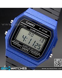 Casio Digital Water Resistant Classic Unisex Watch F-91WM-2A, F91WM