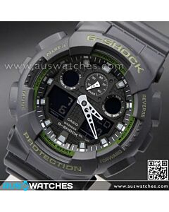 Casio G-Shock Bi-Color Analog Digital 200M Sport Watch GA-100L-1A, GA100L