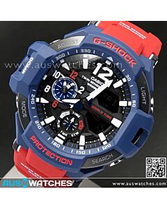 Casio G-Shock GRAVITYMASTER 200M Thermometer Compass Watch GA-1100-2A, GA1100