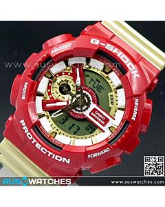 Casio G-Shock Ironman World time 200M Sport Watch GA-110CS-4A, GA110CS