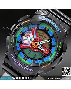 Casio G-Shock Limited Model Analogue Digital Sport Watch GA-110MC-1A, GA110MC