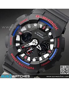 Casio G-Shock Tricolor Analog Digital Limited Sport Watch GA-120TR-1A, GA120TR