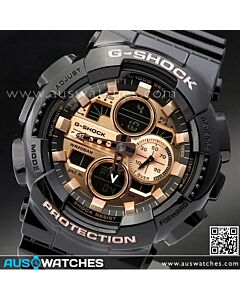 Casio G-Shock Analog Digital Rose Gold Watch GA-140GB-1A2, GA140GB