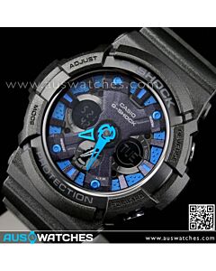 Casio G-Shock Analog Digital Semi-Glossy World Time Watch GA-200SH-2A, GA200SH