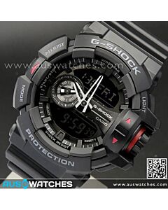 Casio G-Shock 200M Analog Digital Sport Watch GA-400-1B, GA400