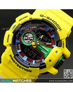 Casio G-Shock 200M Analog Digital Sport Watch GA-400-9A, GA400