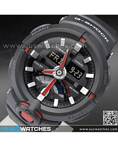 Casio G-Shock Analog Digital Dual Coil Motor 200M Sport Watch GA-500-1A4, GA500