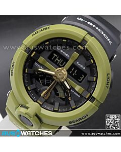 Casio G-Shock Analog Digital Dual Coil Motor 200M Sport Watch GA-500P-3A, GA500P