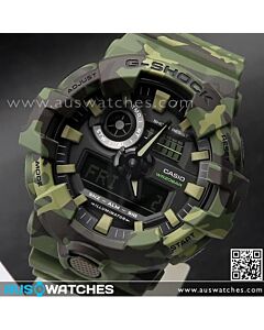 Casio G-Shock Analog Digital Super illuminator Camouflage Watch GA-700CM-2A, GA700CM